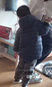 巴布豆兒童羽絨服男童女童寶寶2025秋冬反季輕薄款時(shí)尚冬裝保暖寶寶外套 藏青 （80%用戶(hù)選擇） 均碼 130cm 曬單實(shí)拍圖