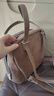 CHARLES&KEITH25冬新品復古絨面運動(dòng)風(fēng)單肩雙肩包CK2-60160247-1 Mocha Brown摩卡棕 M 曬單實(shí)拍圖