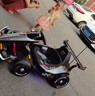 WORK BABY成人親子兒童電動(dòng)車(chē)漂移卡丁車(chē)可坐大人男女小孩四輪遙控禮物玩具 A款可漂移烤漆灰色+護具頭盔+遙控【米國隊長(cháng)牌】 曬單實(shí)拍圖