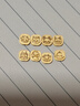 吾皇老金黃金小金珠足金999古法DIY配件散珠金珠轉運珠送禮佳品 約0.15g 曬單實(shí)拍圖
