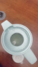 JEKO&JEKO保溫壺家用熱水瓶暖水壺宿舍大容量開(kāi)水瓶玻璃內膽 1.6L淡藍色 曬單實(shí)拍圖