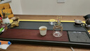 茗石齋 天然烏金石電木茶盤(pán)家用簡(jiǎn)約功夫茶具排水石頭茶臺茶托盤(pán)套裝 90_40和順.烏金石+電木茶盤(pán) 曬單實(shí)拍圖