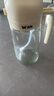 雙槍油壺噴油壺 倒油噴油一體食用油玻璃油壺廚房家用不掛油 奶油白 曬單實(shí)拍圖