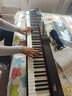 特倫斯（Terence）電鋼琴88鍵重錘折疊電子鋼琴V70成人兒童便攜式電鋼 曬單實(shí)拍圖