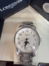 【二手99新】浪琴四針月相名匠系列男表女表情侶表手表男士自動(dòng)機械商務(wù)全套瑞士手表 40mm銀色麥粒紋鋼帶L2.909.4.78.6 精品全套 曬單實(shí)拍圖