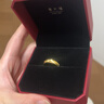 周大福 滿(mǎn)天星蛇肚開(kāi)口戒黃金戒指(工費120)約3g EOF187 曬單實(shí)拍圖