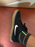 耐克男女平底滑板鞋冬季情侶薄底緩震陸沖NIKE SB CHRON 2 DM3493 002黑/白色/黑/橡皮淺褐 42.5 曬單實(shí)拍圖