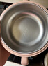 小白熊SnowBear兒童餐具寶寶輔食碗嬰兒碗新生兒注水保溫碗不銹鋼可拆卸08731 曬單實(shí)拍圖