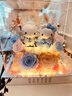 SAYTOO浪漫婚禮hellokitty貓永生花束禮盒新婚結婚情人節生日禮物送女生 【正版】TOPTOY浪漫婚禮-百年好合(氛圍燈款) 曬單實(shí)拍圖
