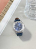 邁凱羅品牌宇航員十大名表瑞士男士手表男全自動(dòng)機械表防水夜光高檔男表 航天宇航員·藍皮款-高檔禮盒裝（購買(mǎi)送鋼表帶） 曬單實(shí)拍圖