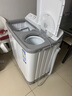 海爾（Haier）雙桶洗衣機(jī)半自動(dòng)自動(dòng)家用 10公斤大容量 家電國家補(bǔ)貼 以舊換新 雙缸XPB100-729S原廠品質(zhì)  曬單實(shí)拍圖
