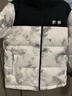 李寧（LI-NING）短款羽絨服秋冬季男女同款保暖防風(fēng)防寒戶外面包服潮流連帽外套 白色/黑色 【羽絨服】 XL 曬單實(shí)拍圖