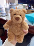 Jellycat毛絨玩具禮物娃娃巴塞羅那熊毛絨小熊鑰匙扣掛件掛飾包包可愛(ài)超軟 小熊掛件+禮盒+禮袋 曬單實(shí)拍圖