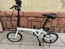 大行（DAHON）KT610折疊自行車(chē)16英寸單速男女學(xué)生上班上學(xué)城市通勤單車(chē) 白色 曬單實(shí)拍圖