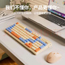 前行者V1藍牙無(wú)線(xiàn)鍵盤(pán)鼠標套裝機械手感靜音三模男女生辦公高顏值鍵鼠便攜電腦筆記本平板iPad手機通用 活力橙-三模鍵鼠套裝【無(wú)線(xiàn)/藍牙/有線(xiàn)】 曬單實(shí)拍圖