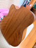 雅馬哈（YAMAHA）FG800MC 原聲款 實(shí)木單板 初學(xué)者民謠吉他 缺角吉它 41英寸原木色 曬單實(shí)拍圖