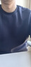 哈吉斯（HAZZYS）男裝 秋款休閑衣服男上衣棉彈長(cháng)袖套頭衛衣男ABTZE0CCX32 深藏青色DN 2XL （185/104A 52） 曬單實(shí)拍圖