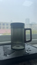 茗光茶杯茶水分離泡茶杯玻璃水杯男士茶杯辦公玻璃高硼硅綠茶杯 曬單實(shí)拍圖