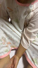 柯斯德尼（kidsneed）嬰兒衣服連體衣夏季薄款7分袖純棉新生兒哈衣爬服寶寶睡袋110碼 曬單實(shí)拍圖