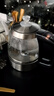 至異兩孔燒水壺巖板茶桌內嵌入式茶臺全自動(dòng)上水電熱水壺一體機單孔燒水壺家用泡茶壺雙孔電茶爐套裝 1.2L 兩孔專(zhuān)用全自動(dòng)上水消毒款【雙孔65mm】 曬單實(shí)拍圖