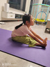 奧義專(zhuān)業(yè)防滑瑜伽墊女士家用加厚加大TPE健身墊隔音運動(dòng)墊子跳繩墊 曬單實(shí)拍圖