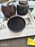 蓮蓬養壺盤(pán) 養壺墊杯墊 干泡壺托茶托壺承 茶壺底座 塑料壺墊杯托功夫茶具配件 小號 9.5*2cm 曬單實(shí)拍圖