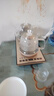 益茶福煮茶器全自動(dòng)上水電熱水壺底部上水嵌入式茶臺功夫茶飲水燒水一體機抽水玻璃蒸茶壺保溫泡茶壺 1L 雙上水蒸茶套裝金色 曬單實(shí)拍圖
