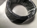 冰禹 BY-30251  包塑鐵絲捆扎線(xiàn) 光纜通信綁扎帶 黑圓鐵芯0.7mm 外徑1.3（70m） 曬單實(shí)拍圖