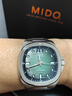 美度（MIDO）瑞士手表 舵手系列 TV款 長(cháng)動(dòng)能 商務(wù)休閑 機械鋼帶男表 曬單實(shí)拍圖
