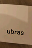 ubras虞書(shū)欣同款?yuàn)A心軟支撐光面細(xì)肩帶文胸女士?jī)?nèi)衣女背勾款燕麥奶色M 曬單實(shí)拍圖