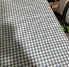海瀾之家（HLA）A類(lèi)全棉床墊單人床褥子純棉墊加厚棉花墊子 90*200cm 小灰格 曬單實(shí)拍圖