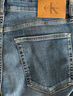 Calvin KleinJeans25春秋男士美式潮流休閑通勤ck修身顯瘦微彈牛仔褲4RAB725 曬單實(shí)拍圖