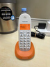 摩托羅拉（Motorola）數(shù)字無繩電話機(jī) 無線座機(jī) 子母機(jī) 單機(jī) 辦公家用 來電顯示 三方通話 C1001XC(橙色) 曬單實拍圖