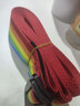 羽調8寸10寸12寸非洲鼓腰帶手鼓金屬掛鉤成人兒童便攜式背帶樂(lè )器配件 3.5m彩虹款（5.0cm寬） 曬單實(shí)拍圖