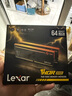 雷克沙（Lexar）DDR5 6400 64GB(32GB×2)套條 電競RGB燈條內存條 CL42 AI部署必備 Thor雷神之刃二代 黑色 曬單實(shí)拍圖