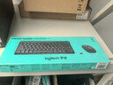 羅技（Logitech）MK245 NANO無(wú)線(xiàn)鍵盤(pán)鼠標套裝電池款緊湊型鍵盤(pán)10米覆蓋臺式筆記本電腦商務(wù)辦公無(wú)限鍵鼠套裝 【MK245】黑色 曬單實(shí)拍圖
