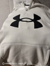安德瑪（Under Armour）男童落肩款加絨衛衣運動(dòng)立領(lǐng)休閑保暖衛衣244103366 米白 170cm  曬單實(shí)拍圖