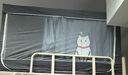 夢(mèng)多福大學(xué)生宿舍床簾上下鋪全遮光蚊帳一體式全包圍全封閉寢室專(zhuān)用窗簾 如意貓丨100%真全面遮光丨護隱私 190cm*90cm *110cm上鋪加高三開(kāi)門(mén) 曬單實(shí)拍圖