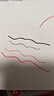 得力（deli）細桿雙頭0.5mm/1.2mm物流快遞油性記號筆 勾線(xiàn)筆會(huì )議簽字筆馬克筆紅色12支/盒 S831 曬單實(shí)拍圖