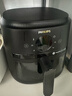 飛利浦（PHILIPS）海星底觸控多功能空氣炸鍋可視免翻面家用6.2L大容量炸烤箱一體 NA230 送禮 曬單實(shí)拍圖