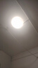 惠普精工三防吸頂燈led超薄簡約陽臺臥室廚衛(wèi)過道燈具30CM白光 曬單實拍圖