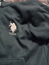 U.S. POLO ASSN.保羅衛衣男秋冬開(kāi)衫連帽外套情侶款保暖長(cháng)袖T恤上衣 黑色 3XL 185（160-175斤左右） 曬單實(shí)拍圖