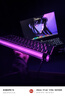 MelGeekMADE68 PRO+磁軸鍵盤TTC萬磁王紫心軸RT0.01電競游戲客制化機械無畏契約打瓦小蜜蜂情侶 MADE68 PRO+紫光【紫心軸】 有線MelGeek 68鍵 曬單實拍圖