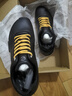 愛(ài)步（ECCO） BIOM C 秋冬牛皮運動(dòng)鞋男 健步800434 黑色/芒果黃39 曬單實(shí)拍圖