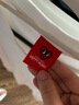 查爾斯桃心【王楚然同款】短袖T恤男女同款小愛(ài)心刺繡純色打底衫 本白 M 曬單實(shí)拍圖