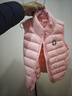 蓋璞（GAP）【大小童同款】男女童立領(lǐng)羽絨馬甲兒童背心642583 粉色642588 120 cm(6-7歲)亞洲尺碼 曬單實(shí)拍圖