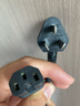 公牛電源線 國標(biāo)三孔品字尾凹槽 適用電炒鍋電飯煲電壓力鍋豆?jié){機(jī)電子秤交換機(jī) 全長1.5米 GN-J4P 曬單實(shí)拍圖