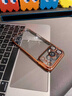 米弗希 適用蘋果17promax手機殼新款閃粉iPhone17高級17pro帶鏡頭膜16全包防摔15透明14男女13超薄保護套 【橙色】星河閃粉-超薄防摔-自帶鏡頭膜 iPhone 17 Pro 曬單實拍圖