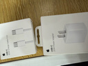Apple/蘋(píng)果【USB-C線(xiàn)充套裝】含20W充電頭+60W 雙USB-C口1米充電線(xiàn) 曬單實(shí)拍圖