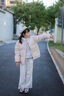 巴拉巴拉【商場(chǎng)同款】童裝兒童羽絨服女童2025年冬季毛領(lǐng)保暖外套 夢(mèng)幻粉60302-白鴨絨 150 （充絨量120g） 曬單實(shí)拍圖